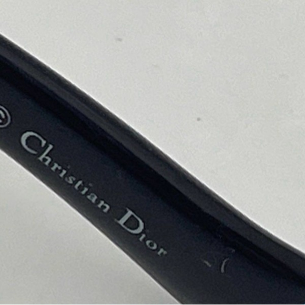 Christian Dior Women’s Black Wrap Sunglasses- Stronger 1-Made in Italy - Picture 6 of 8